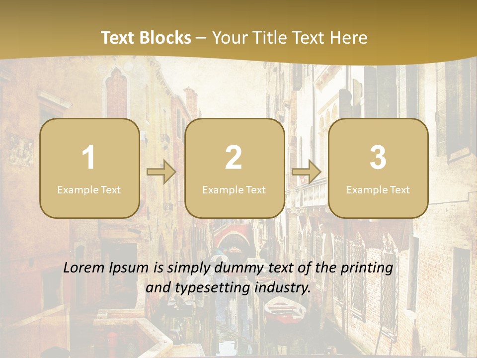 Paint Facade Italy PowerPoint Template