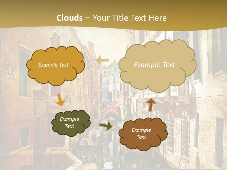 Paint Facade Italy PowerPoint Template