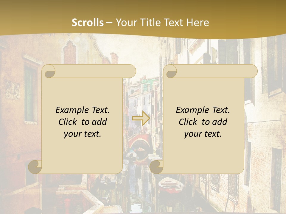 Paint Facade Italy PowerPoint Template