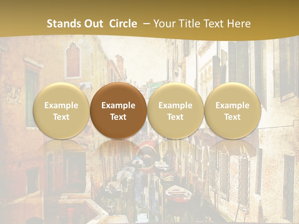 Paint Facade Italy PowerPoint Template