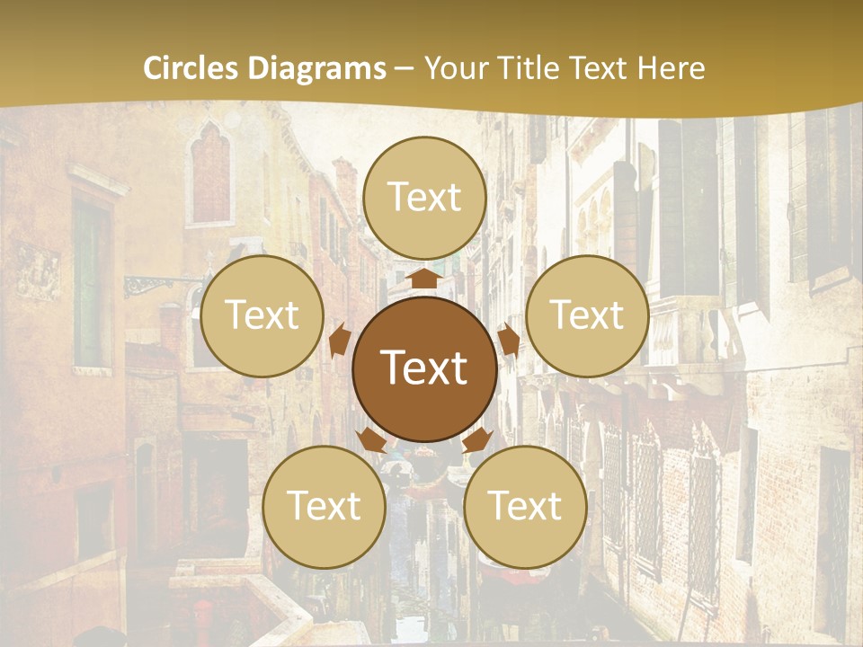 Paint Facade Italy PowerPoint Template