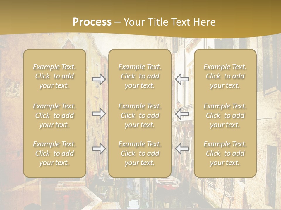 Paint Facade Italy PowerPoint Template