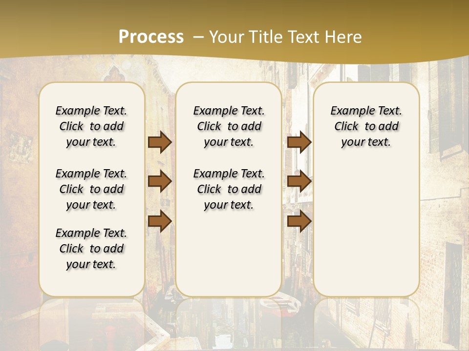 Paint Facade Italy PowerPoint Template