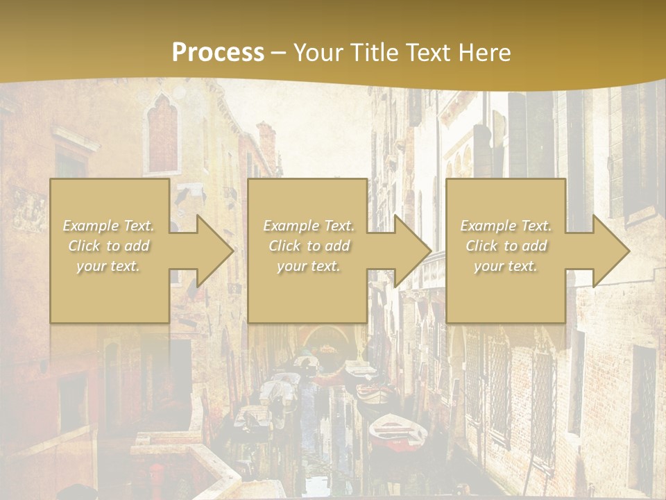 Paint Facade Italy PowerPoint Template