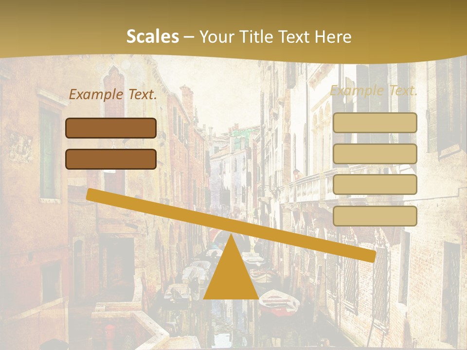 Paint Facade Italy PowerPoint Template