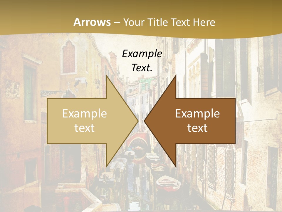 Paint Facade Italy PowerPoint Template