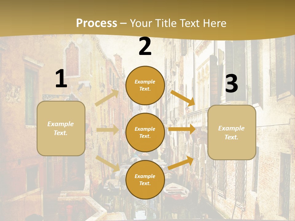 Paint Facade Italy PowerPoint Template