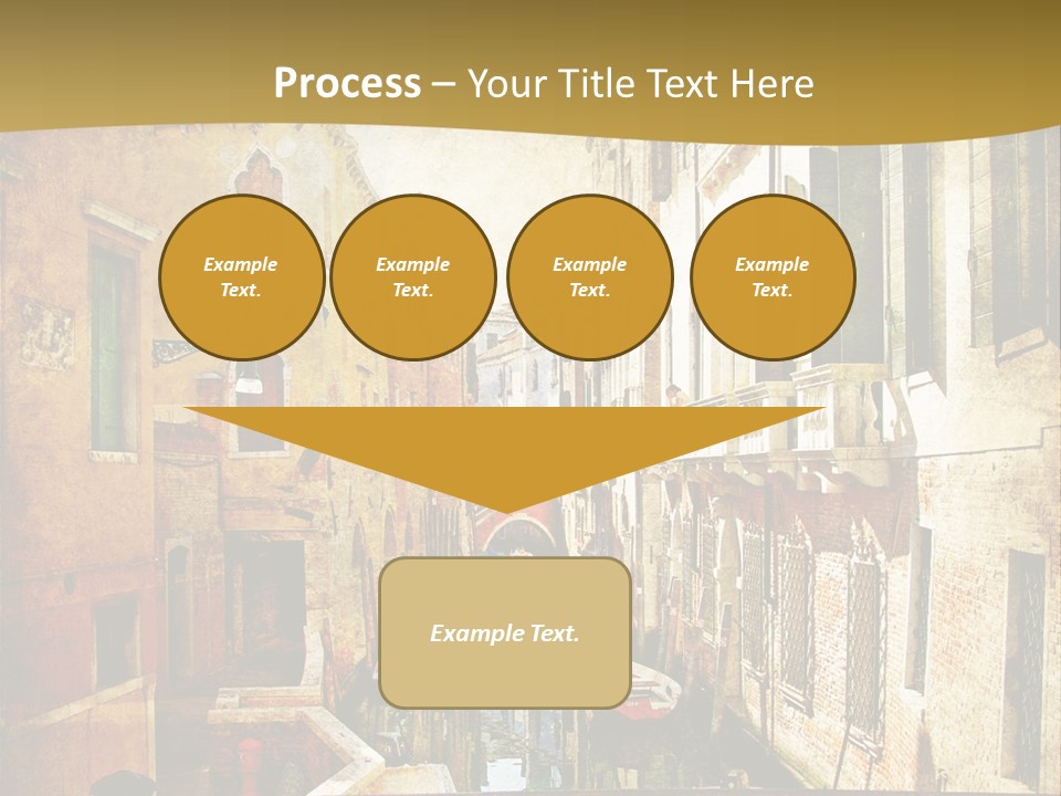 Paint Facade Italy PowerPoint Template