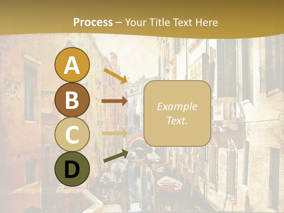 Paint Facade Italy PowerPoint Template