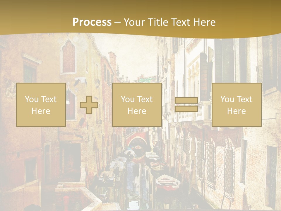 Paint Facade Italy PowerPoint Template