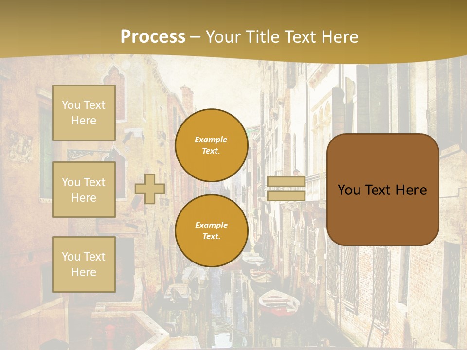 Paint Facade Italy PowerPoint Template