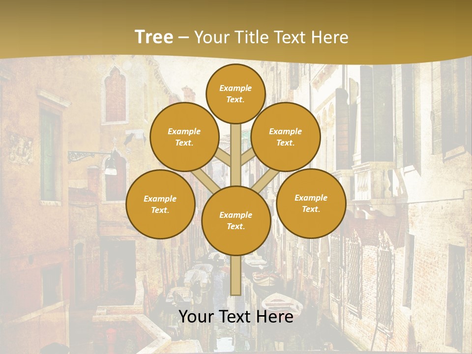 Paint Facade Italy PowerPoint Template