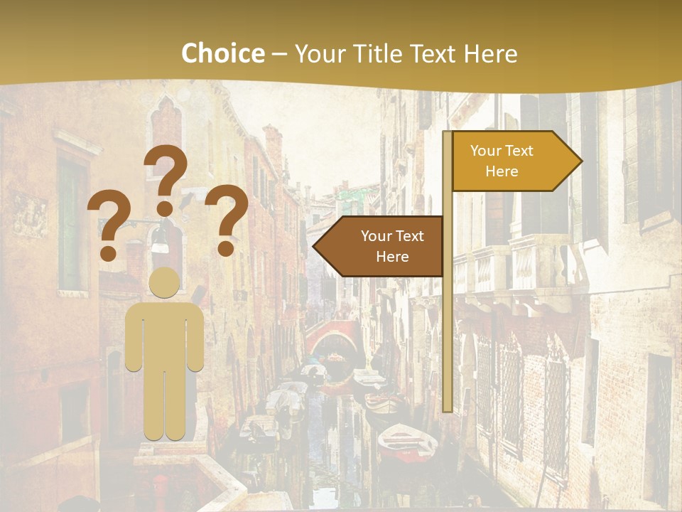 Paint Facade Italy PowerPoint Template