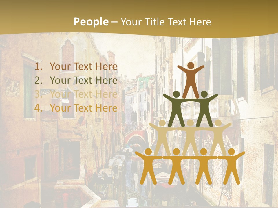 Paint Facade Italy PowerPoint Template