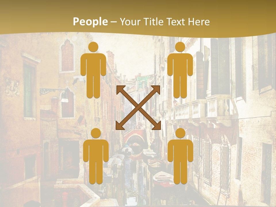 Paint Facade Italy PowerPoint Template