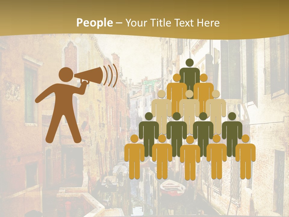 Paint Facade Italy PowerPoint Template