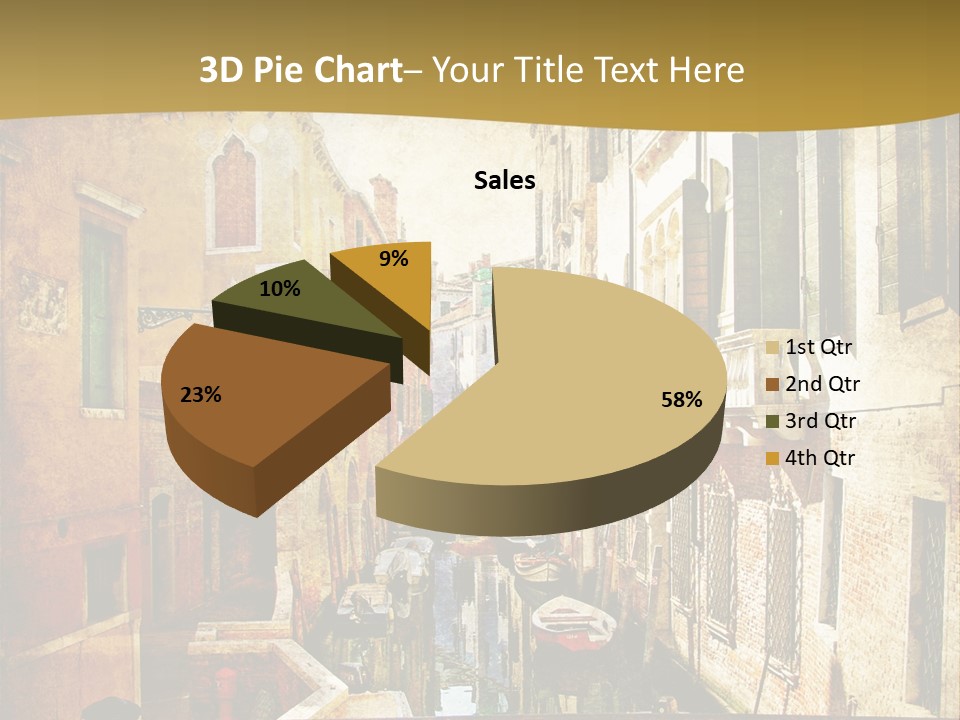 Paint Facade Italy PowerPoint Template