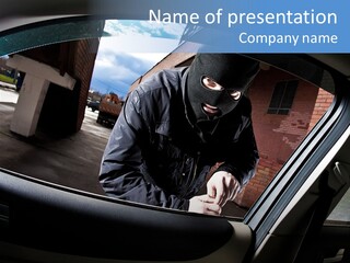 Tool  Burglar PowerPoint Template