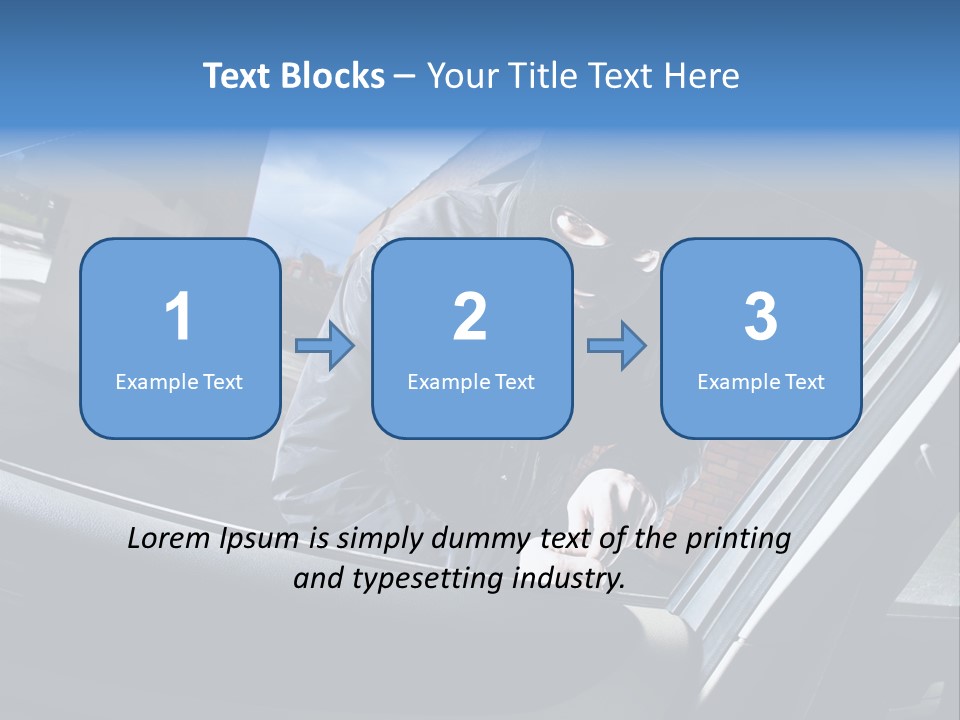 Tool  Burglar PowerPoint Template