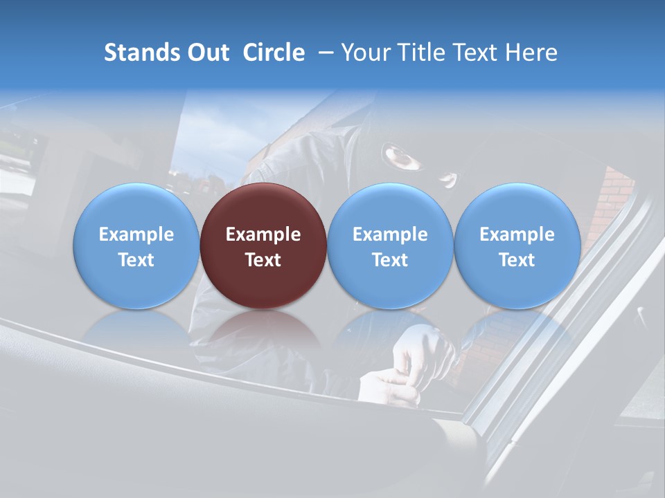 Tool  Burglar PowerPoint Template