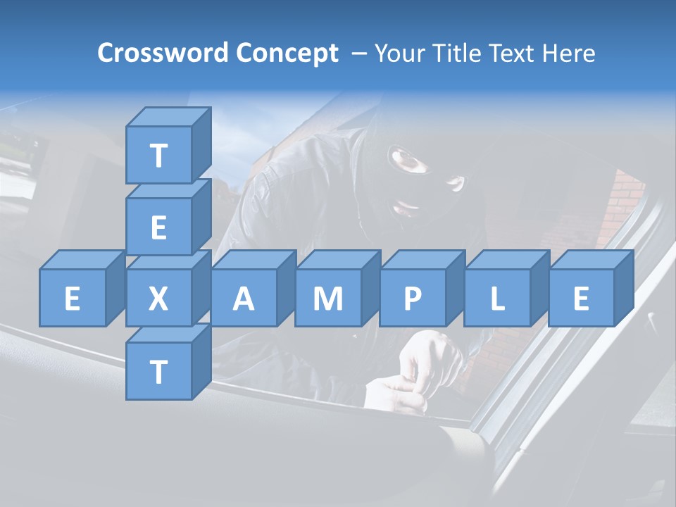 Tool  Burglar PowerPoint Template