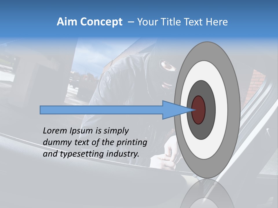 Tool  Burglar PowerPoint Template