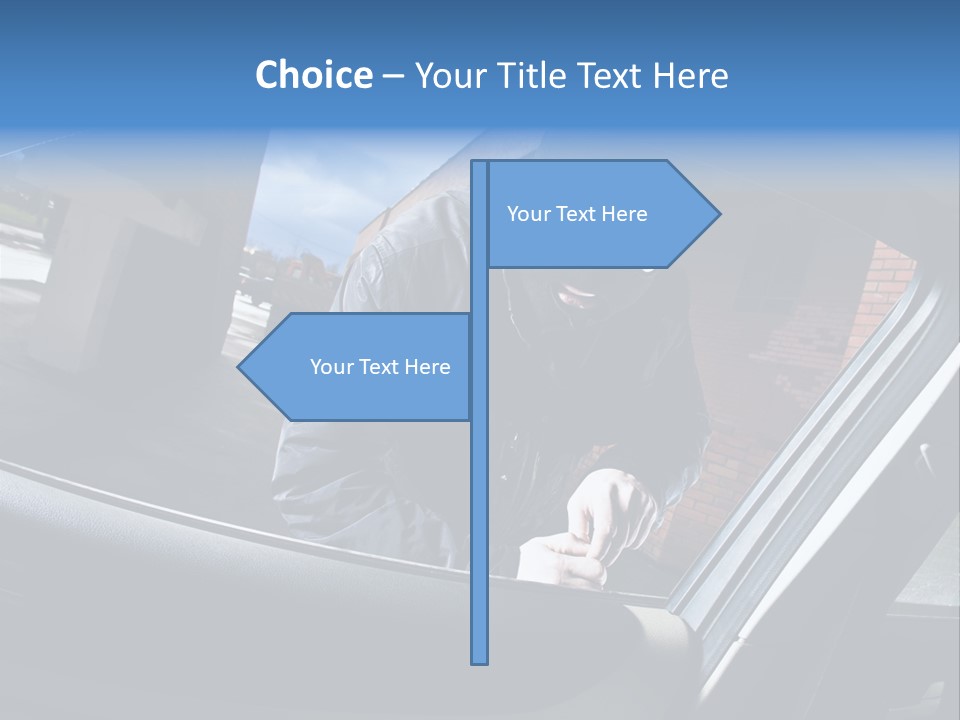 Tool  Burglar PowerPoint Template