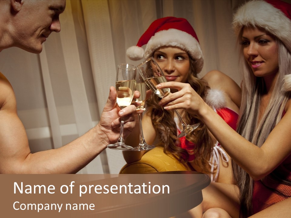 Christmas Celebrate Emotions PowerPoint Template