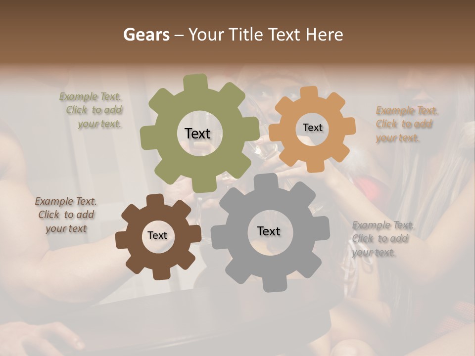 Christmas Celebrate Emotions PowerPoint Template