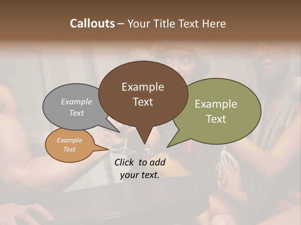 Christmas Celebrate Emotions PowerPoint Template