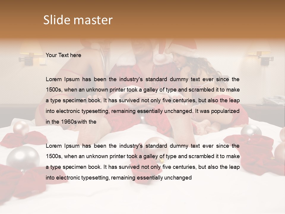 Celebrate Affluent Holiday PowerPoint Template