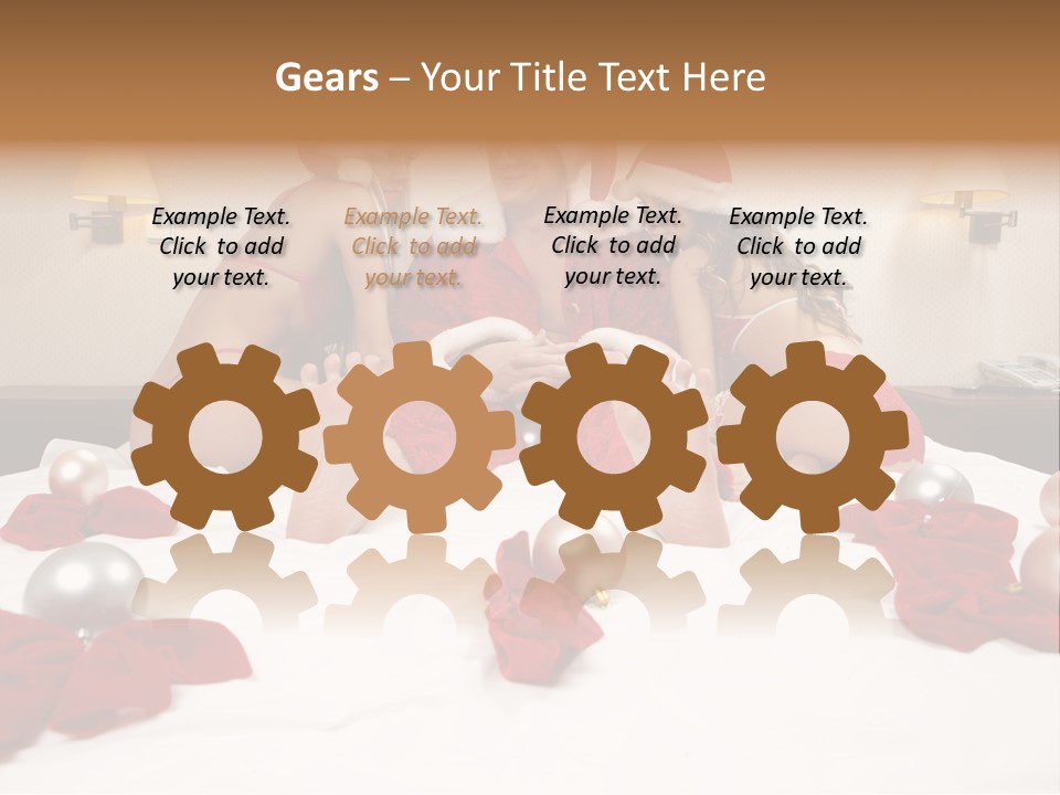 Celebrate Affluent Holiday PowerPoint Template