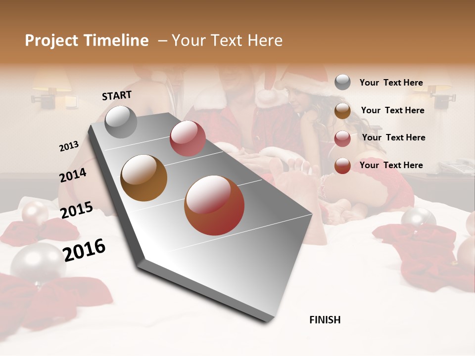 Celebrate Affluent Holiday PowerPoint Template