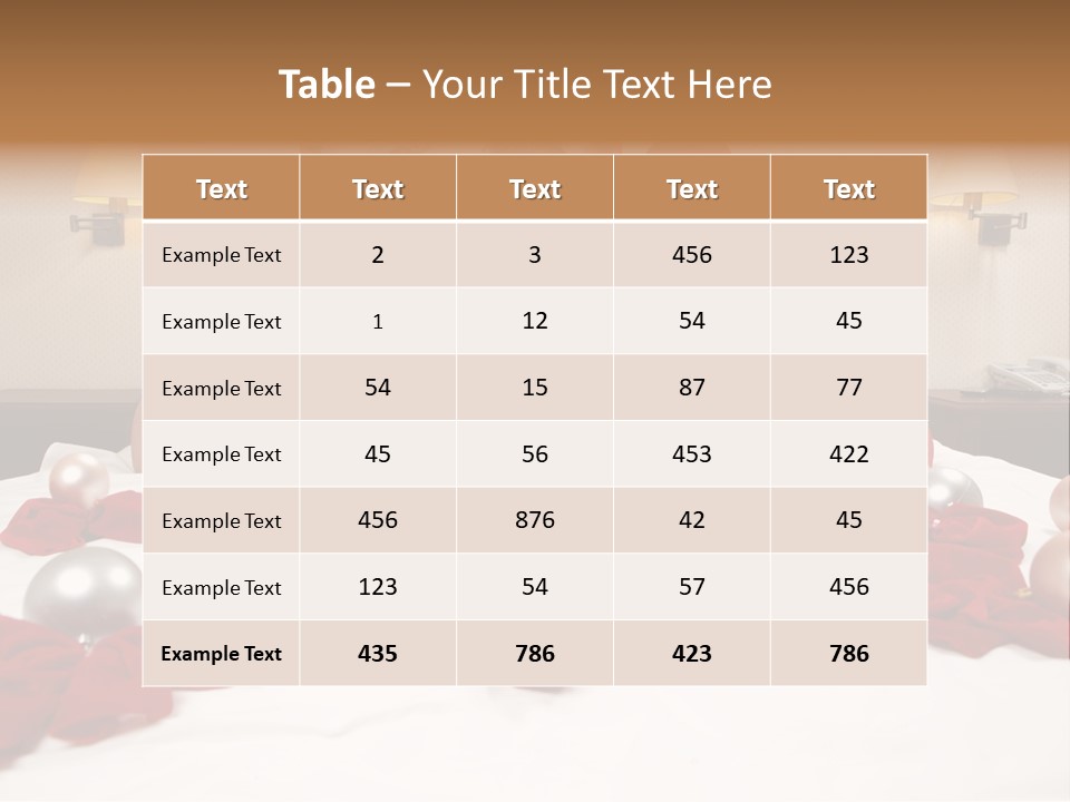Celebrate Affluent Holiday PowerPoint Template