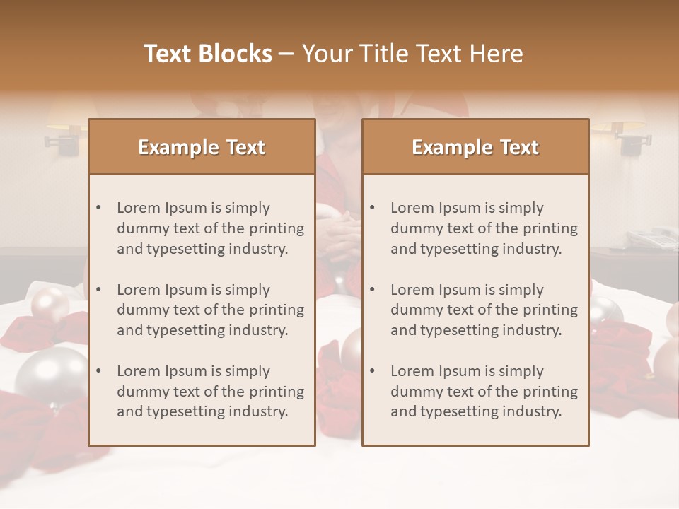 Celebrate Affluent Holiday PowerPoint Template