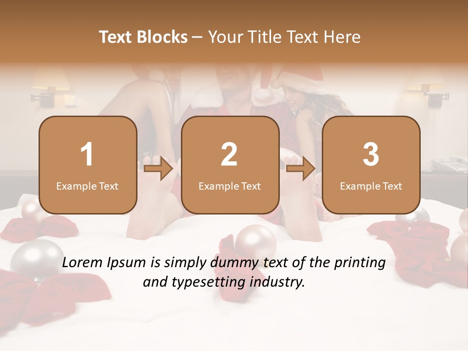 Celebrate Affluent Holiday PowerPoint Template