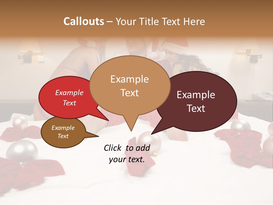 Celebrate Affluent Holiday PowerPoint Template