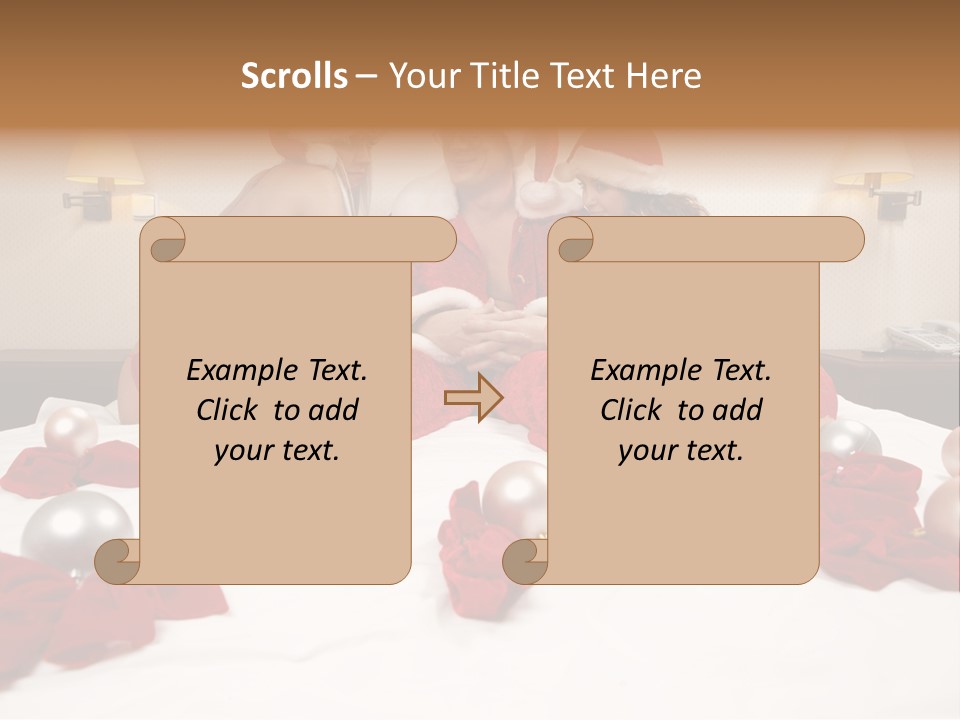 Celebrate Affluent Holiday PowerPoint Template
