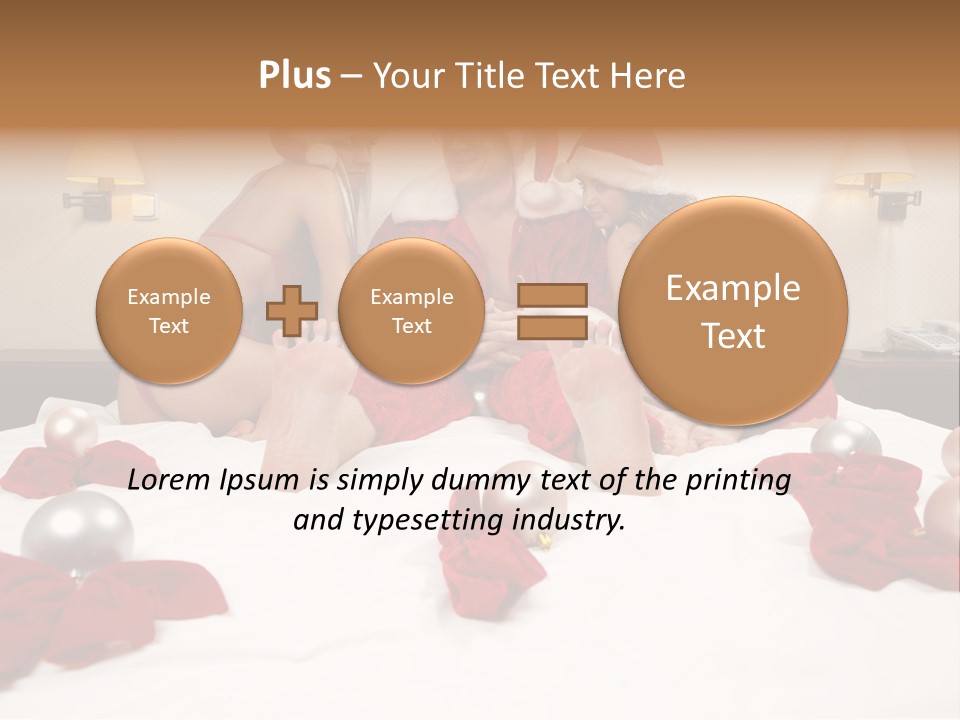 Celebrate Affluent Holiday PowerPoint Template