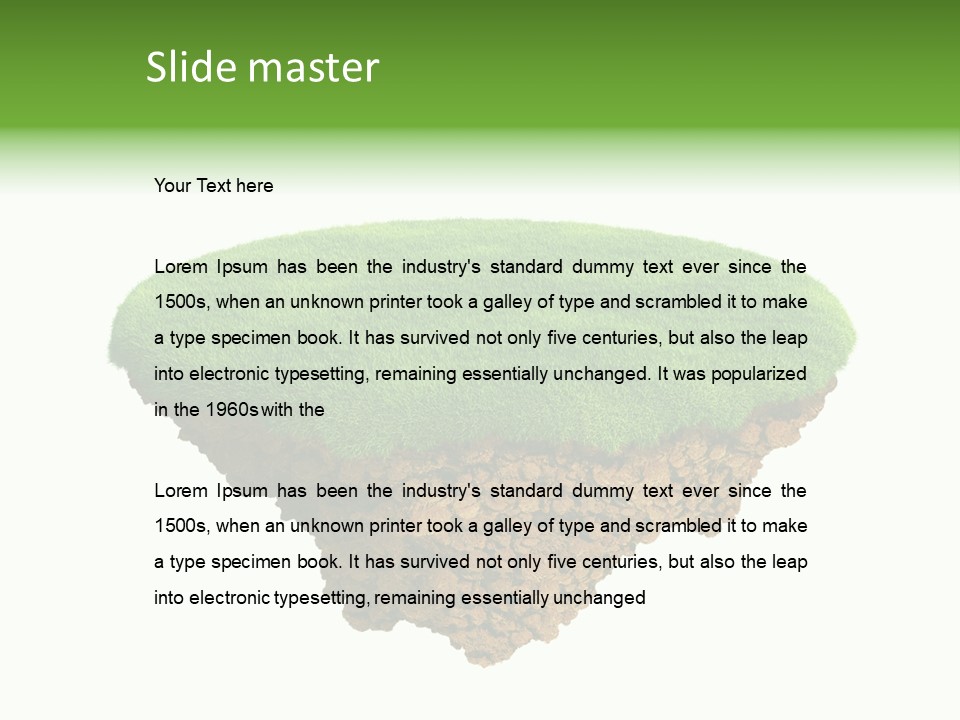 Island Planet PowerPoint Template