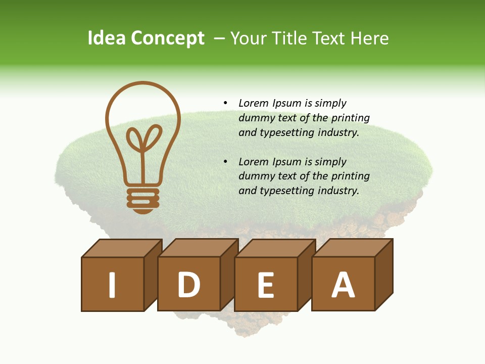 Island Planet PowerPoint Template