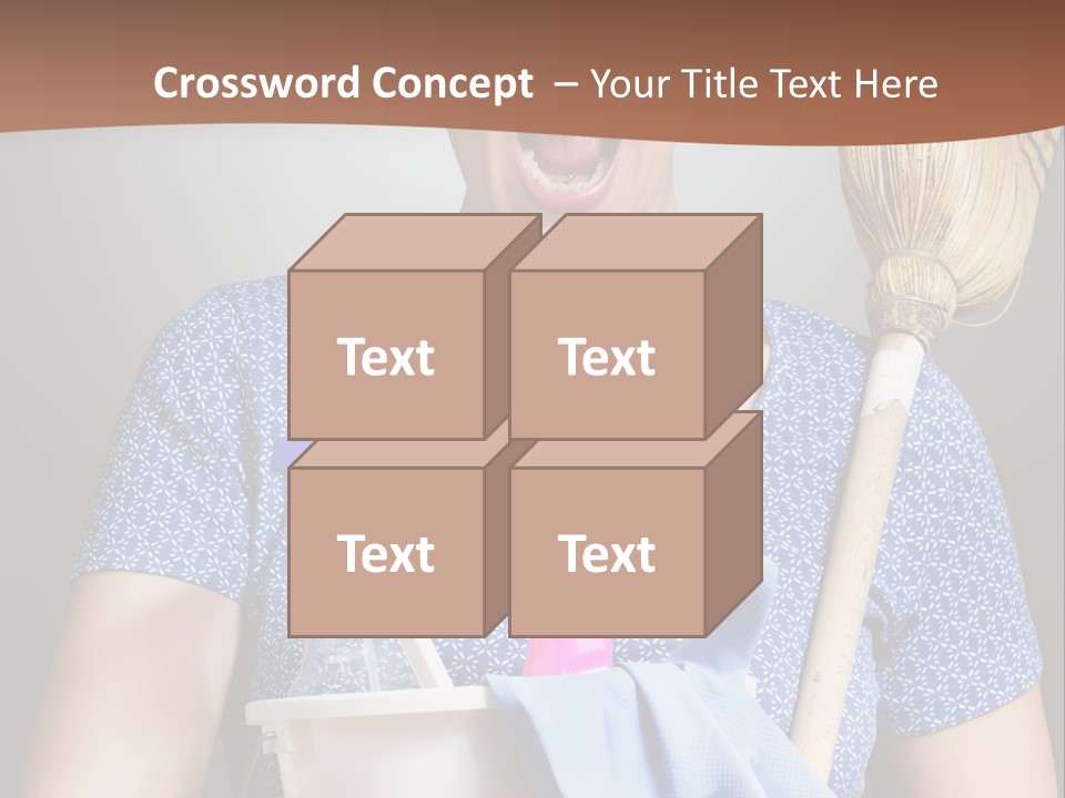 Worker Yell Hired PowerPoint Template