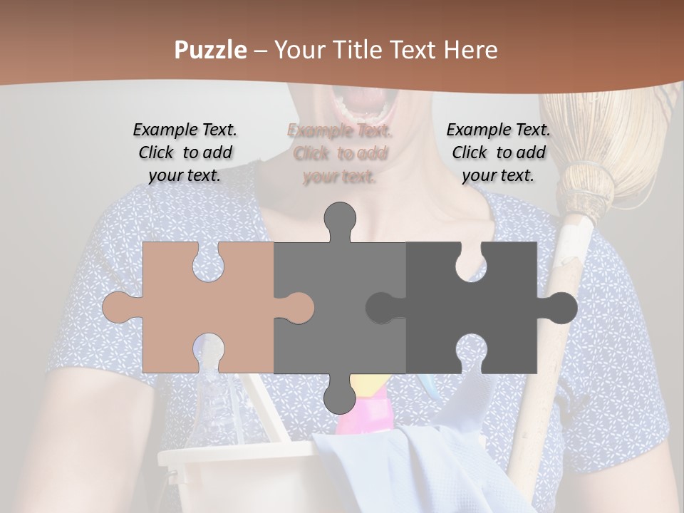 Worker Yell Hired PowerPoint Template