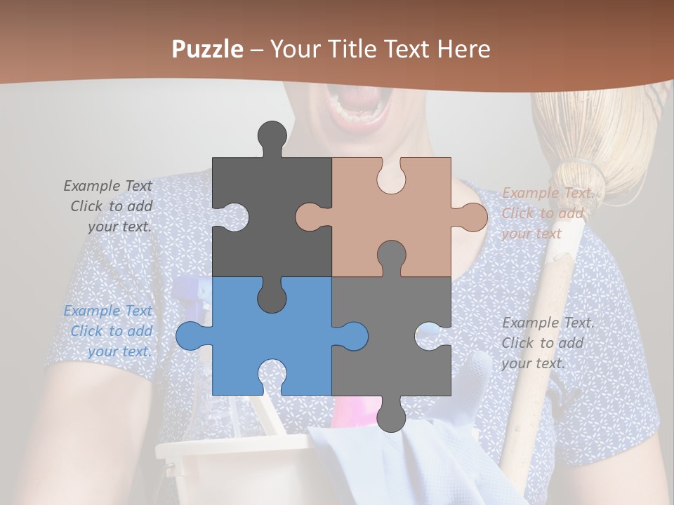 Worker Yell Hired PowerPoint Template