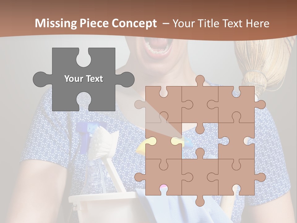 Worker Yell Hired PowerPoint Template