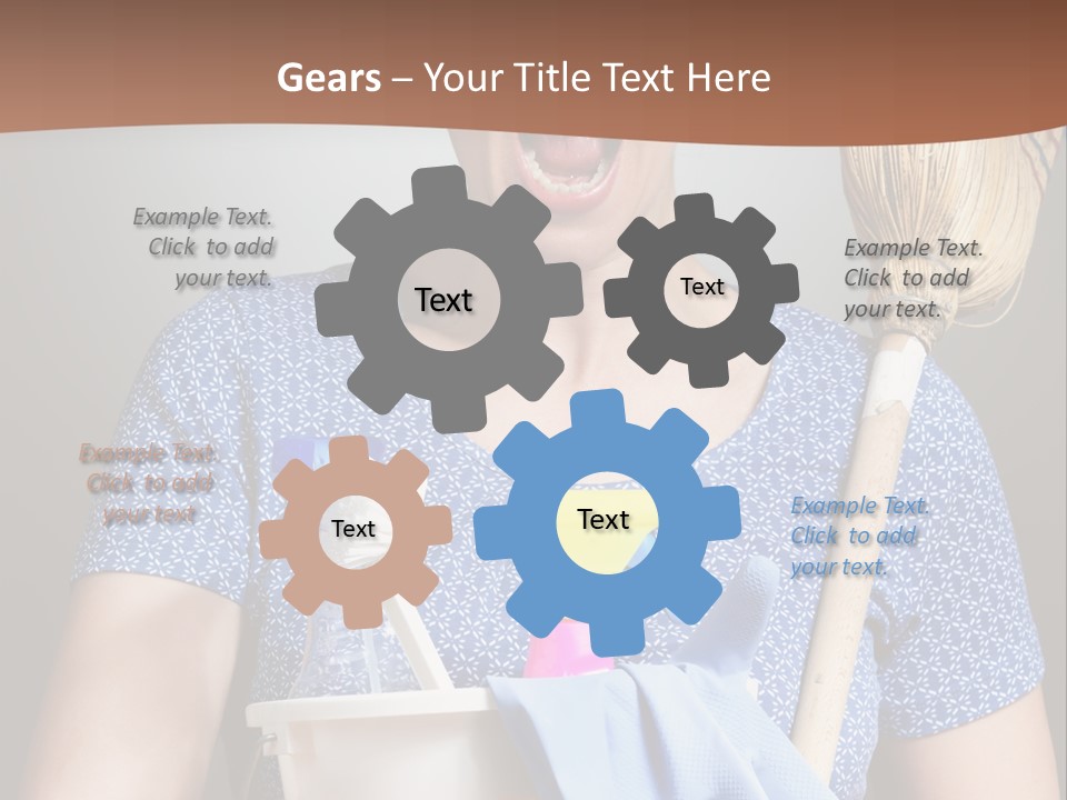 Worker Yell Hired PowerPoint Template