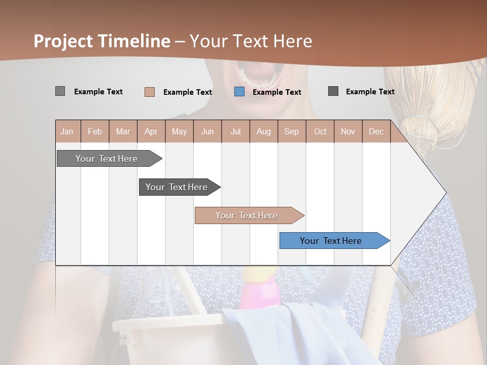 Worker Yell Hired PowerPoint Template