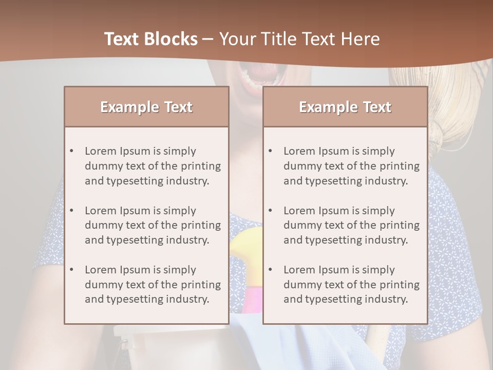 Worker Yell Hired PowerPoint Template