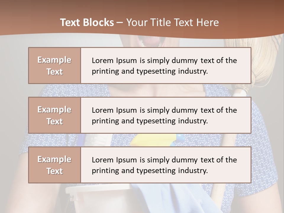 Worker Yell Hired PowerPoint Template