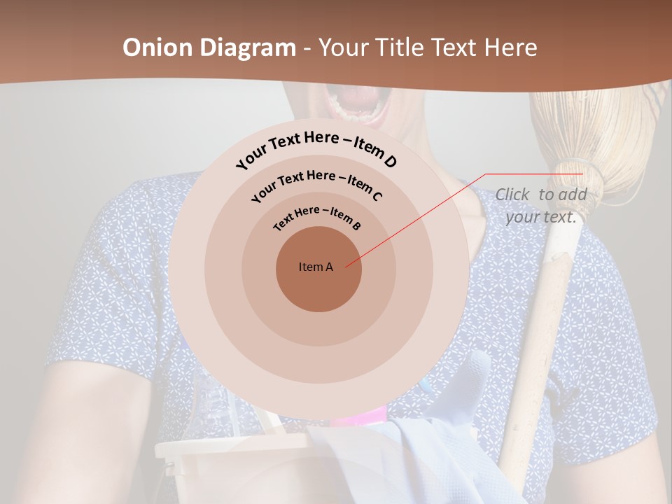 Worker Yell Hired PowerPoint Template